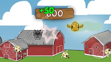 Pig Jump - Chicken Frenzy captura de pantalla 1