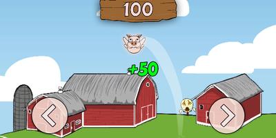 Pig Jump - Chicken Frenzy imagem de tela 2