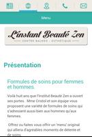 L'instant Beauté Zen تصوير الشاشة 1