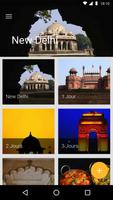 New Delhi Guide Touristique Affiche