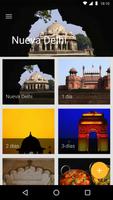 뉴델리 여행 안내 증강현실 포스터