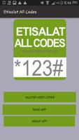 Etisalat All Codes Affiche