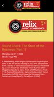 برنامه‌نما Relix Music Conference 2023 عکس از صفحه