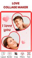 Love Collage & Picture Frames โปสเตอร์