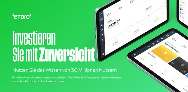 Erfahren Sie, wie Sie eToro: Traden und Investieren kostenlos herunterladen image