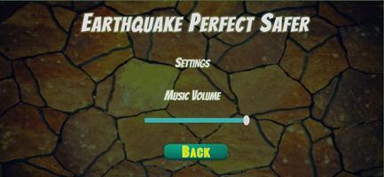 Earthquake Perfect Safer पोस्टर