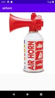 Air Horn Sound Affiche