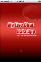 My Live Chat Data App постер