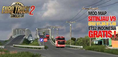 ETS2 Bus Mod Indonesia Affiche