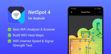 NetSpot WiFi Heat Map Analyzer