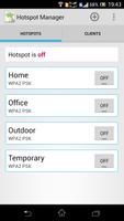 Hotspot Manager اسکرین شاٹ 2