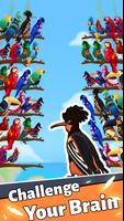 Tri d'oiseaux: Puzzle couleur capture d'écran 1