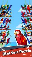 पक्षी रंग क्रमबद्ध पहेली स्क्रीनशॉट 2