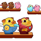 Pig Sort Puzzle: Sort By Color