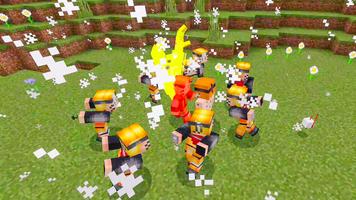 Naruto Mod for Minecraft PE تصوير الشاشة 1