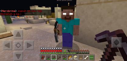Herobrine mod for Minecraft bài đăng