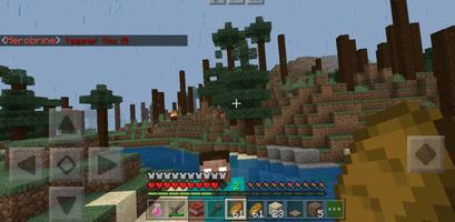 Herobrine mod for Minecraft ảnh chụp màn hình 1
