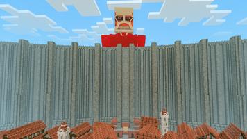 Minecraft mod attack on titan تصوير الشاشة 3
