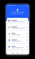 All in One Status Saver - Social Media Manager Cartaz