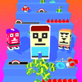 Pixel Man Run:Game Lompat