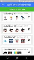 Euskal Emoji WAStickerApps poster