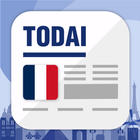 Todaii: Learn French by news icon