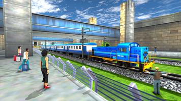 Euro Train Drive Simulator 3D ảnh chụp màn hình 1