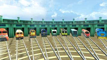 Euro Train Drive Simulator 3D screenshot 2