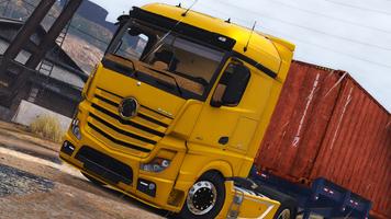 Truck game - Euro truck driver ภาพหน้าจอ 1