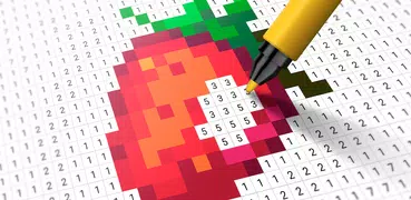 ピクセルアートぬりえゲーム - 数字で塗り絵