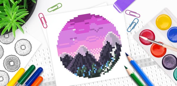 Erfahren Sie, wie Sie Pixel Art - malen nach Zahlen kostenlos herunterladen image