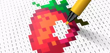 Pixel Art - pintar por números
