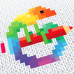 ”Pixel Art - ระบายสีตามตัวเลข