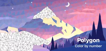 Polygon - Art Coloring Book