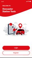 Doncaster Station Taxis poster