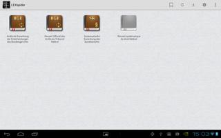 LEXspider screenshot 3
