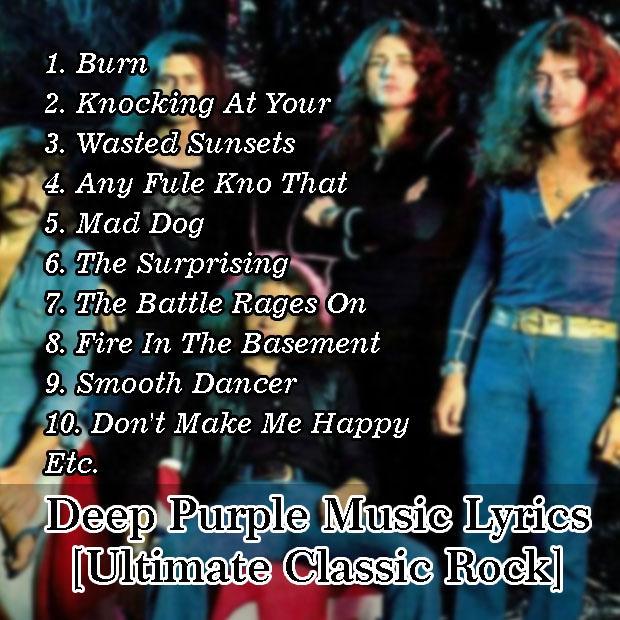 Deep Purple Mp3 Music lyrics - Offline APK برای دانلود اندروید