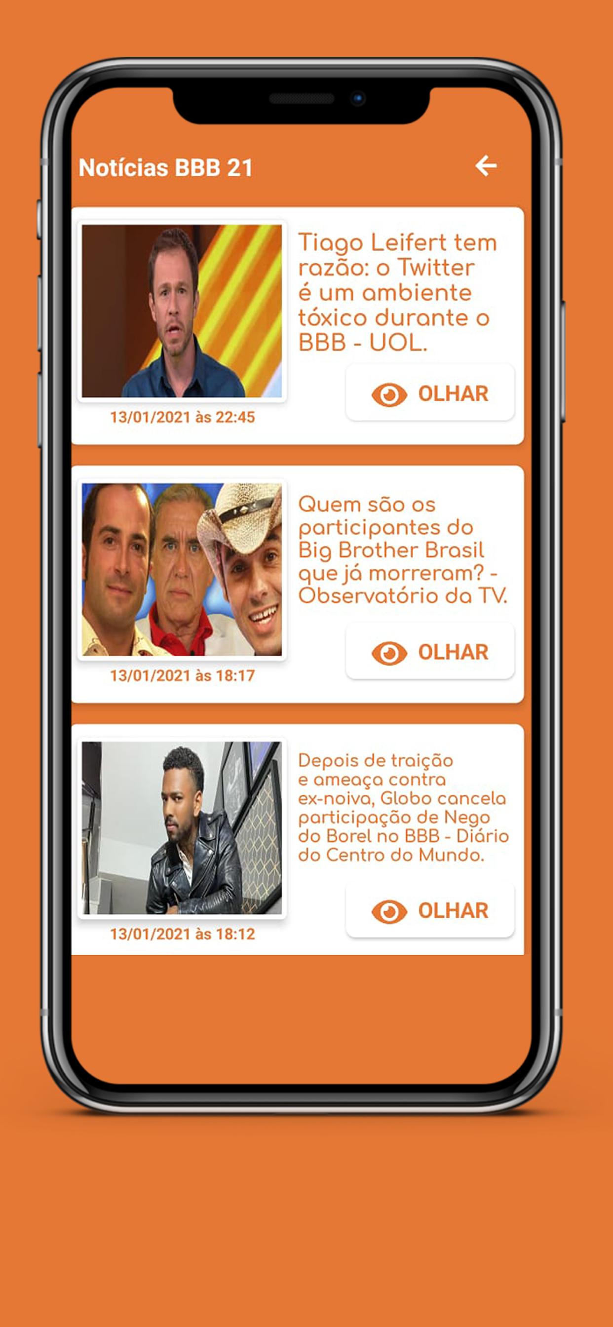 BBB 21 - Ao vivo chat for Android - APK Download