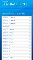 Eutelsat Coverages: Smartphone Cartaz