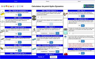 Calculateur de point FLL Hydro capture d'écran 2