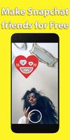 AddMySnap - Encuentra amigos para Snapchat Poster