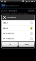 DNS forwarder capture d'écran 1