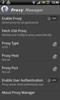 Proxy Manager Affiche