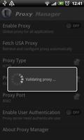 Proxy Manager captura de pantalla 2