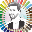 Fútbol All Star Player para colorear APK