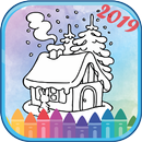 House & Castle coloring and drawing book-APK