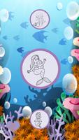 Mermaid Princess -coloring page 2019 Ekran Görüntüsü 1