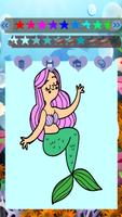 Mermaid Princess -coloring page 2019 スクリーンショット 3