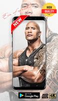 Dwayne Johnson Wallpaper HD 4K Affiche