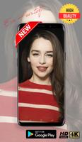 Emilia Clarke Wallpapers HD 4K ภาพหน้าจอ 1